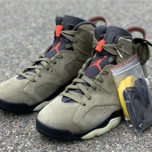 Nike Air Jordans 6 x Travis Scott "Cactus Jack"